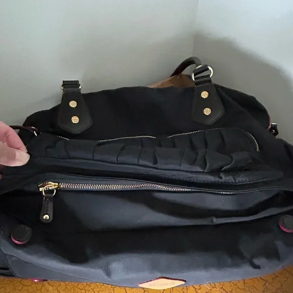 MZ Wallace Kate Carry All Shoulder Bag Office Travel Diaper NEW w/ strap & pouch - Picture 3 of 11